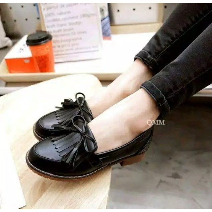 SEPATU LOAFERS DOCMART RUMBAI DOF / SEPATU WANITA  FASHION KOREA RD 03