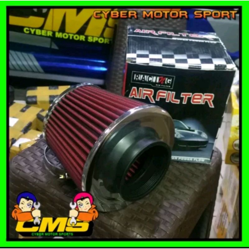 Open Filter Racing universal. Filter udara mobil Racing. Air filter  mesin mobil. simota filter udar