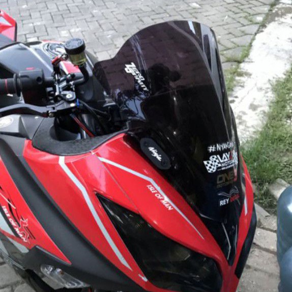 Mirror Blanking Cover Tutup Spion R&amp;G ninja 250 new ninja zx25r zx6r