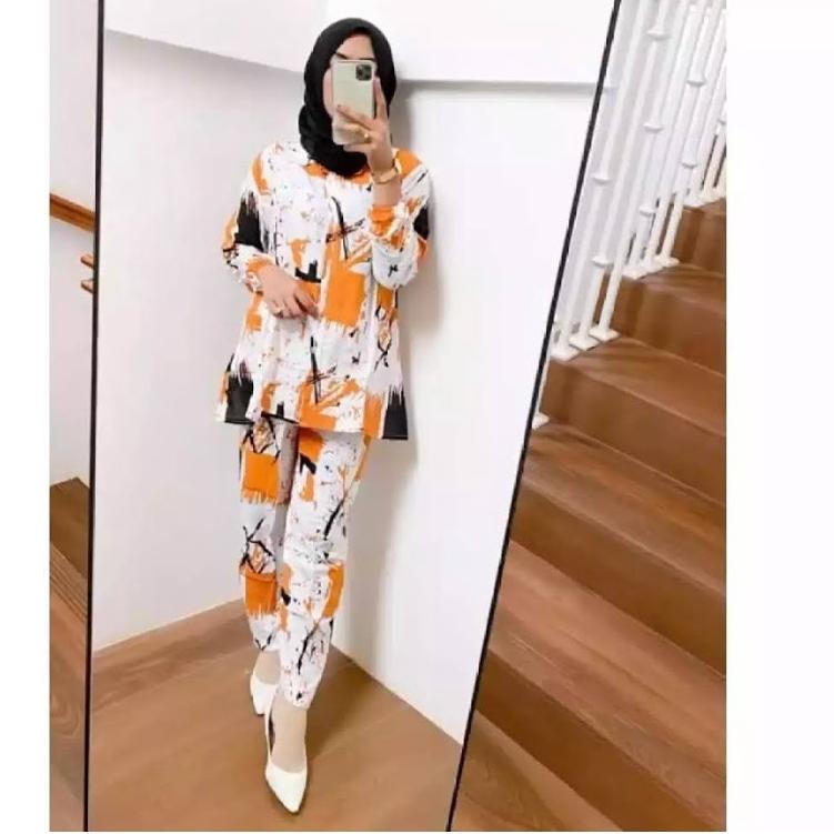 "Skr31au22ᴳ" BAJU SETELAN NAGITA SLAVINA/ SETELAN WANITA/ SETELAN