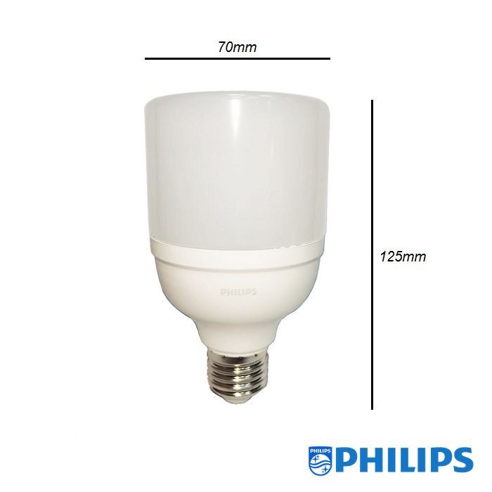 Philips Lampu LED Bright 17 W Putih Mycare E27 Bohlam LED 17 Watt CDL
