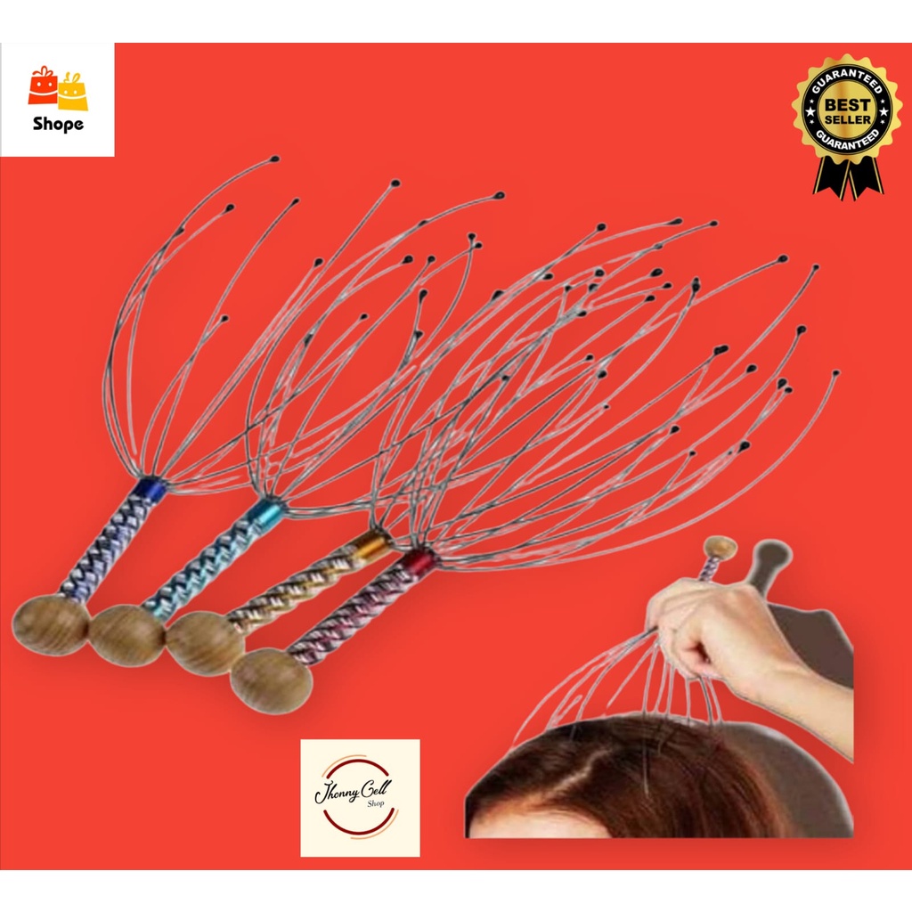 (JC) new alat pijat kepala//alat pijat garukan kepala//bokoma head massager