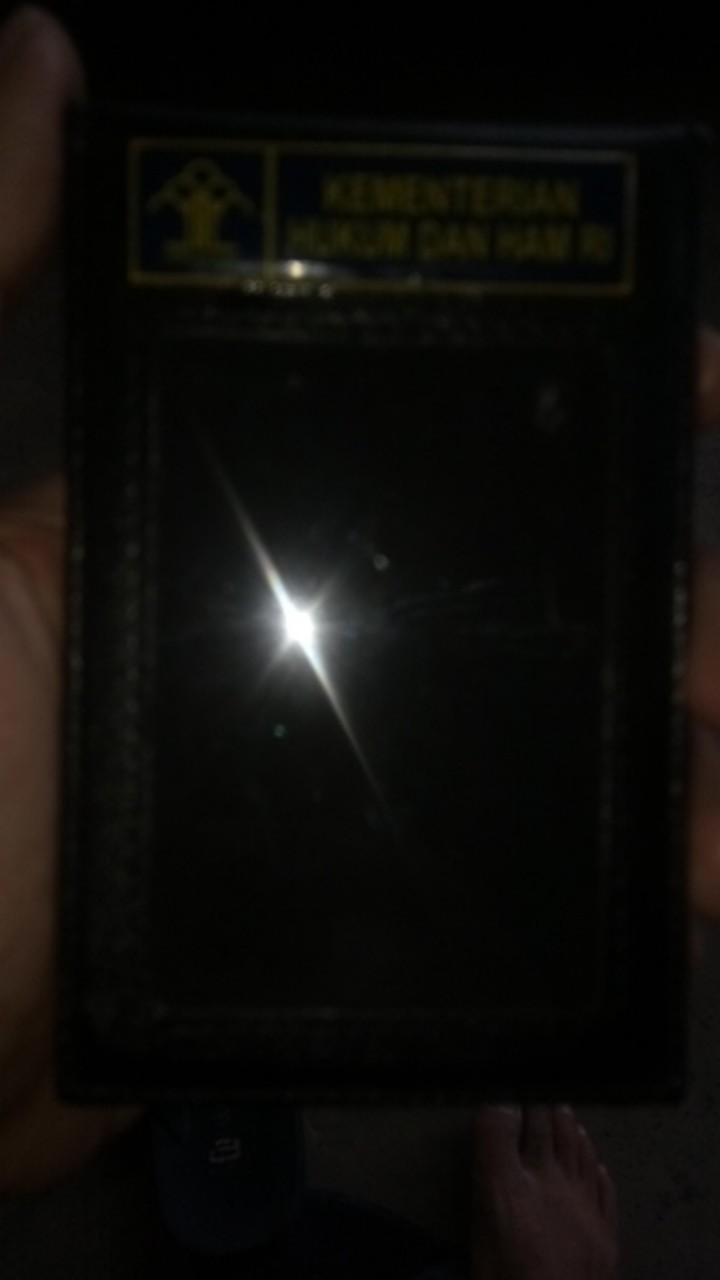 Tempat Id Card Saku Baju Kemenkumham