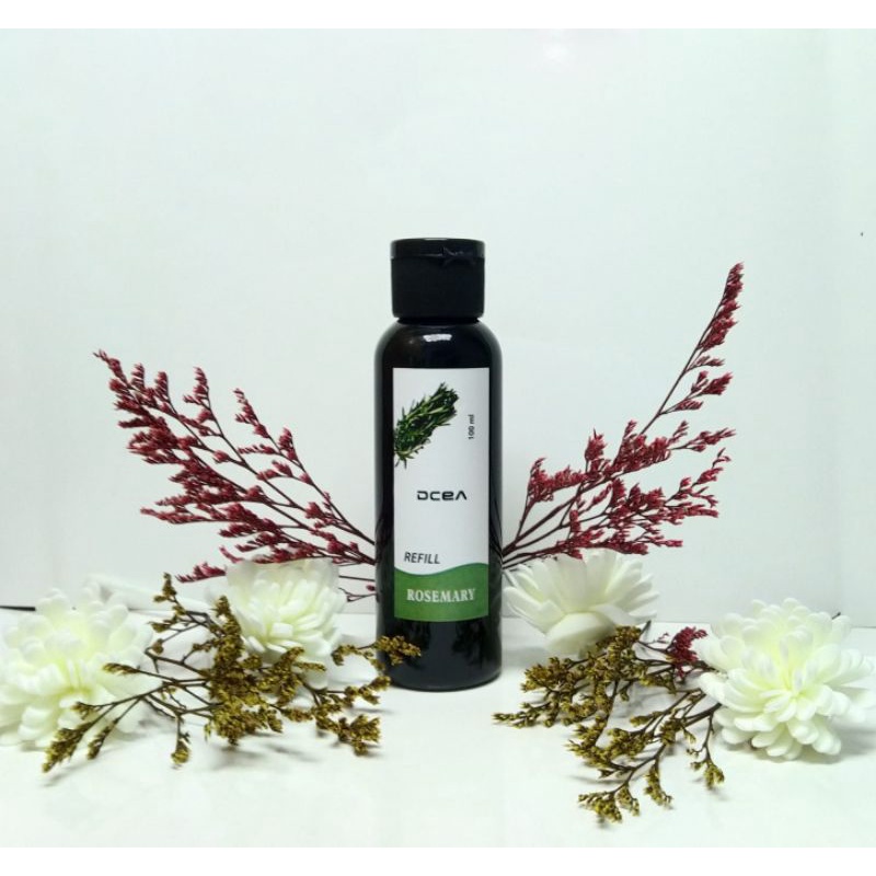 Reed Diffuser Aromatherapy Bunga Difuser Aroma Pengharum Ruangan Pewangi Oil Reed Difuser REED DIFFUSER LOVER'S GRASS REED DIFFUSER REFILL REED DIFFUSER HAMPERS PENGHARUM RUANG AROMATERAPI-REFILL100ml ROSEMARY