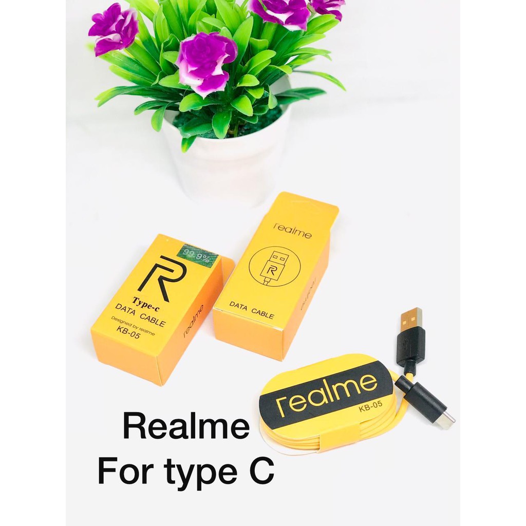 KABEL DATA REALME X2 PRO TYPE C  / REALME C3 MICRO VOOC FAST CHARGING