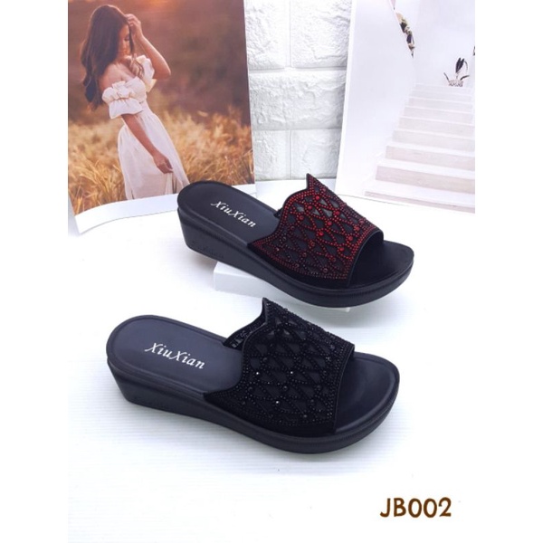 Sandal wanita wedges xiuxian JB002