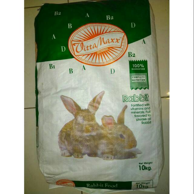 Vittamax Makanan Kelinci 10Kg Rabbit Food vitamax mirip nova (EKSPEDISI)