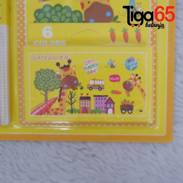 365 STATIONERY SET #40130 Buku &amp; Alat Tulis Anak / Karakter Fancy Gambar Lucu