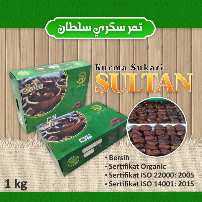 

Kurma Sukari Sultan (grade premium) grosir
