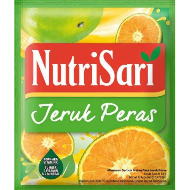 

Nutrisari Jeruk Peras Sachet