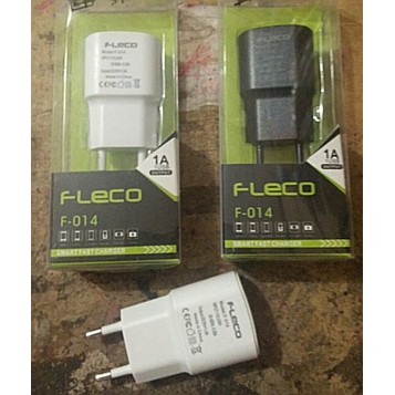 Adaptor cas/charge 1A untuk ponsel/smartphone - Fleco F-014