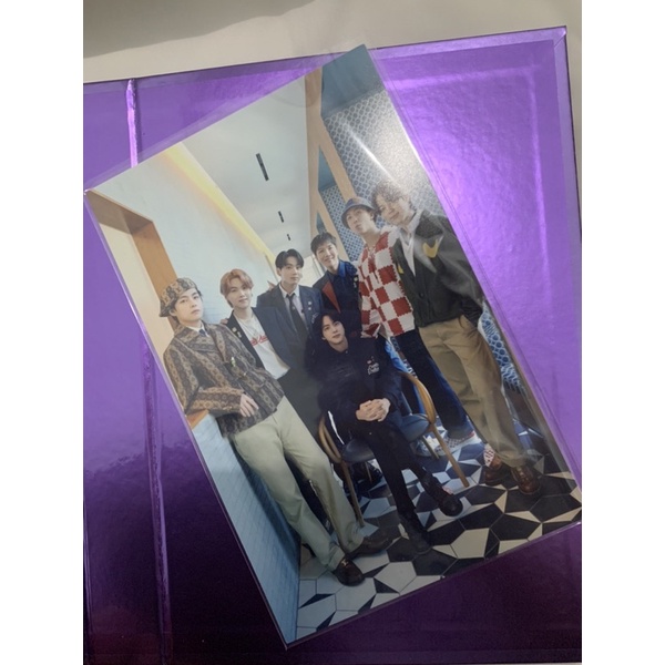 BINDER KEYR / POSTCARD BTS / PHOTOCARD OT7 BTS DICON OPEN SHARING