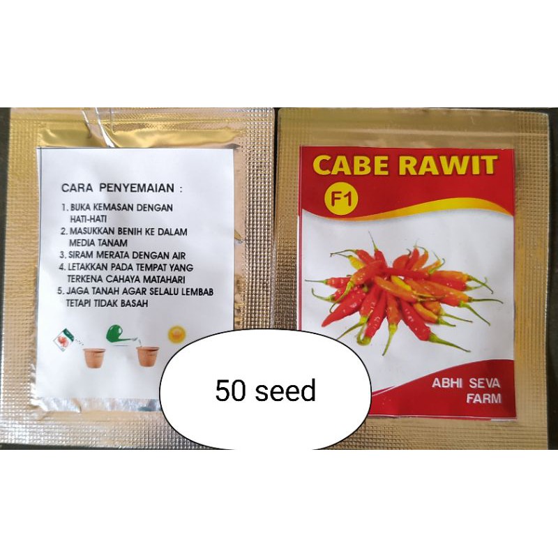 

1 Pack cabai rawit F1