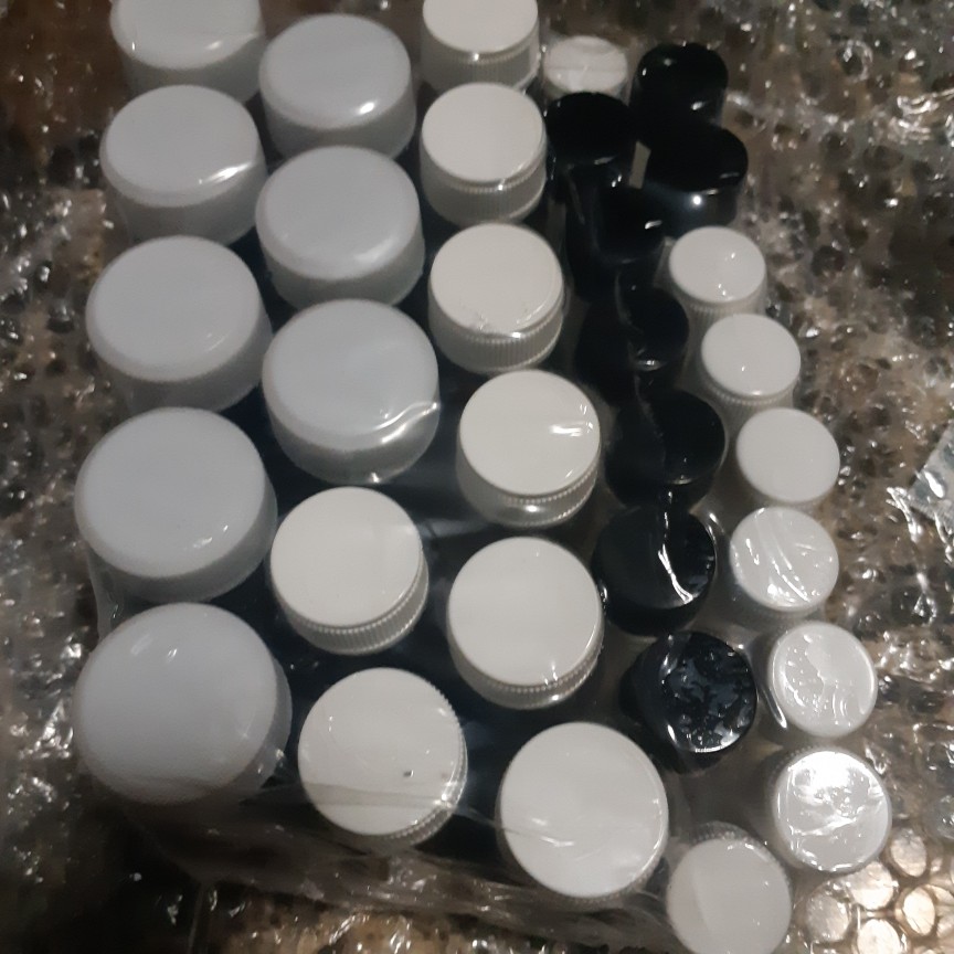 Botol Kaca 5ml Bening Tutup Ulir Plastik