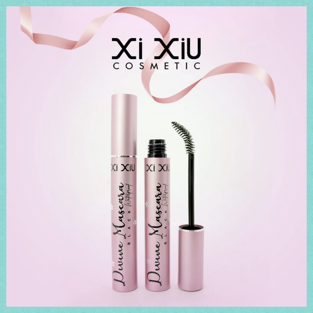 Xi Xiu Lovely Pink Mascara Divine Waterproof Volumizing BPOM | maskara XIXIU