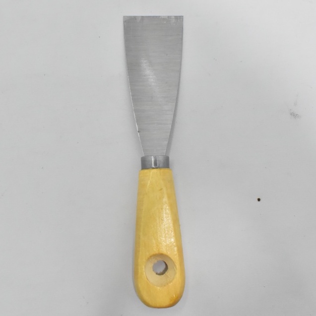 KAPE / SCRAPER / KAPI / PISAU DEMPUL PENGEROK CAT SCRAPPER / KAPE PLAT GAGANG KAYU / KAPI CAT GAGANG KAYU / KAPE GAGANG KAYU