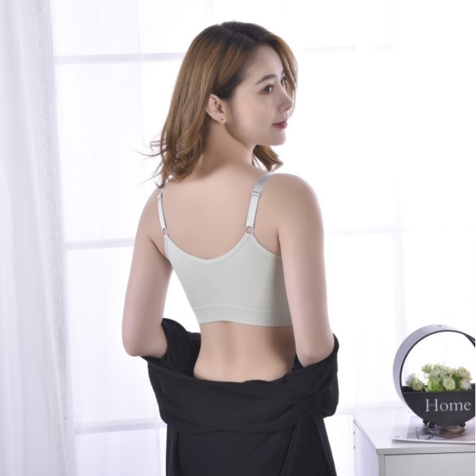 COD - F5210 Pakaian Dalam Wanita / Bra Tanpa Kawat Wanita / Sport Bra Yoga Wanita / BH Bra Push Up