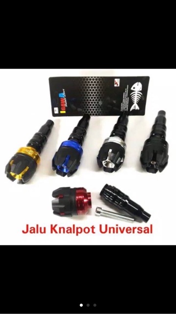 Jalu Knalpot Variasi Frame Slider Jalu Pelindung Knalpot Nmax R15 Vixion Vario 125 150 Mio