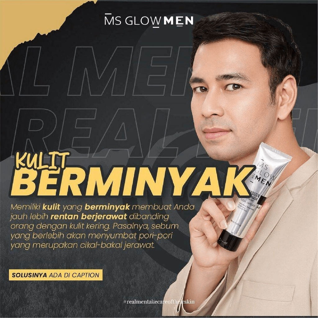Ms Glow For Men Basic Package 3 in 1 Original - Perawatan Pembersih Wajah Pria-6