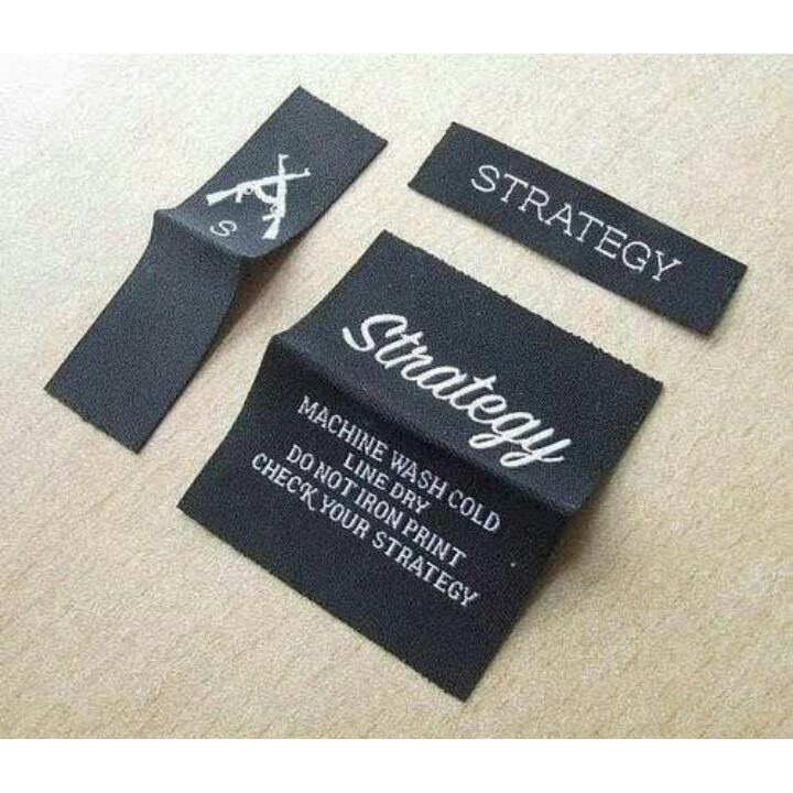 

label woven distro murah