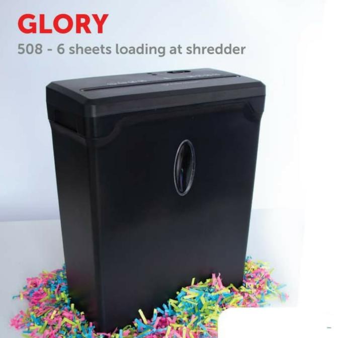 

Paper Shredder / Mesin Penghancur Kertas Glory 506 Cross Cut