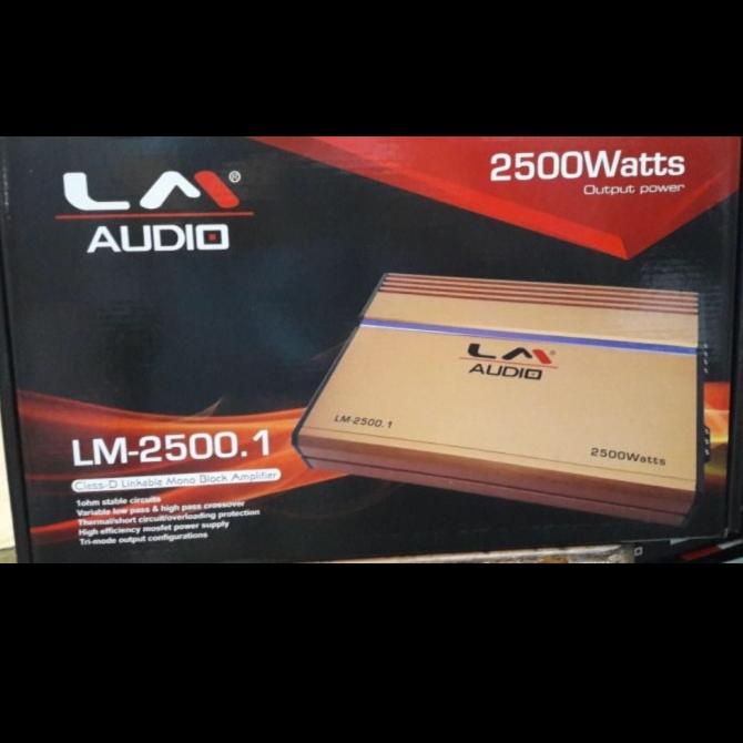 power monoblok lm audio 2500.i