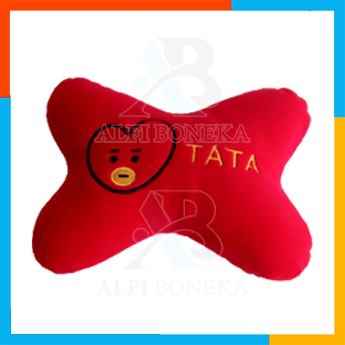 1 Pcs Bantal Mobil BTS21 - Bantal Sandar Kepala Karakter - Bantal Leher Mobil Murah - Bantal Sandar Kepala Di Mobil