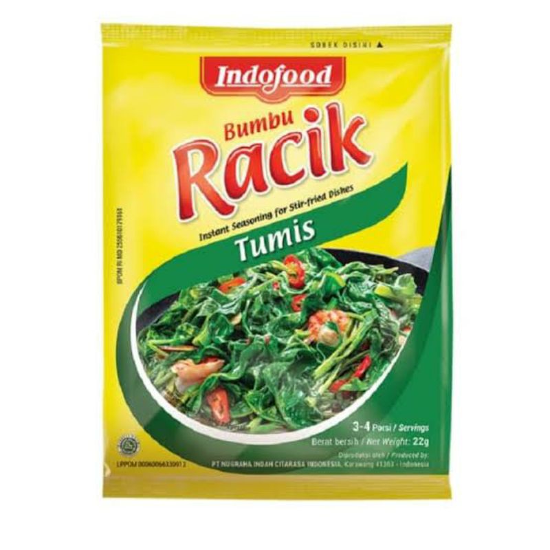 

INDOFOOD BUMBU RACIK TUMIS