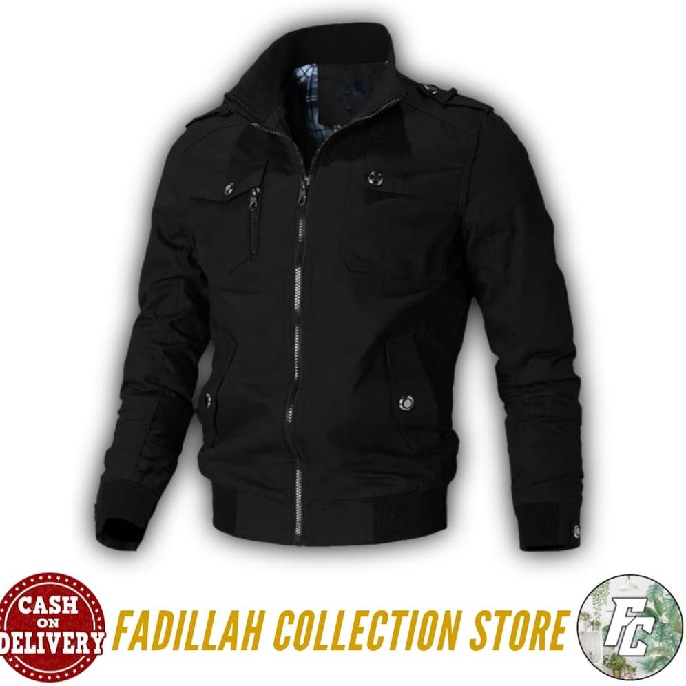 [IR. 9483] Jaket Bomber Parka Pria Classik2021 / Jaket kanvas / Jaket semi parka / Jaket Pria / Jake