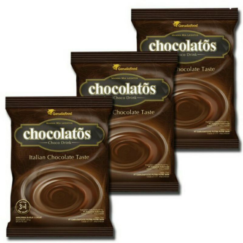 

Chocolatos Drink Rasa Coklat 10pcs x 28gr