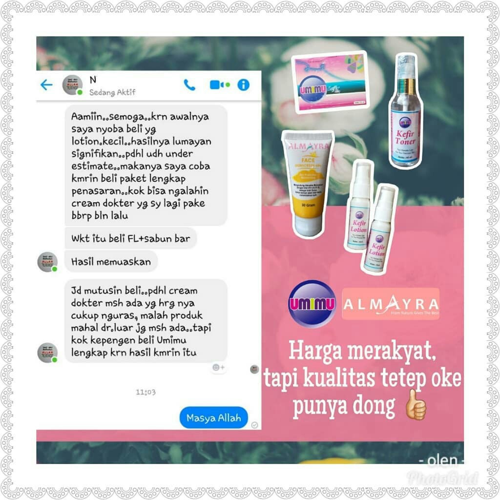 Paket Glowing CTMP Umimu Untuk Kulit Normal dan Berminyak Membuat Kulit Wajah Cerah Dan Glowing