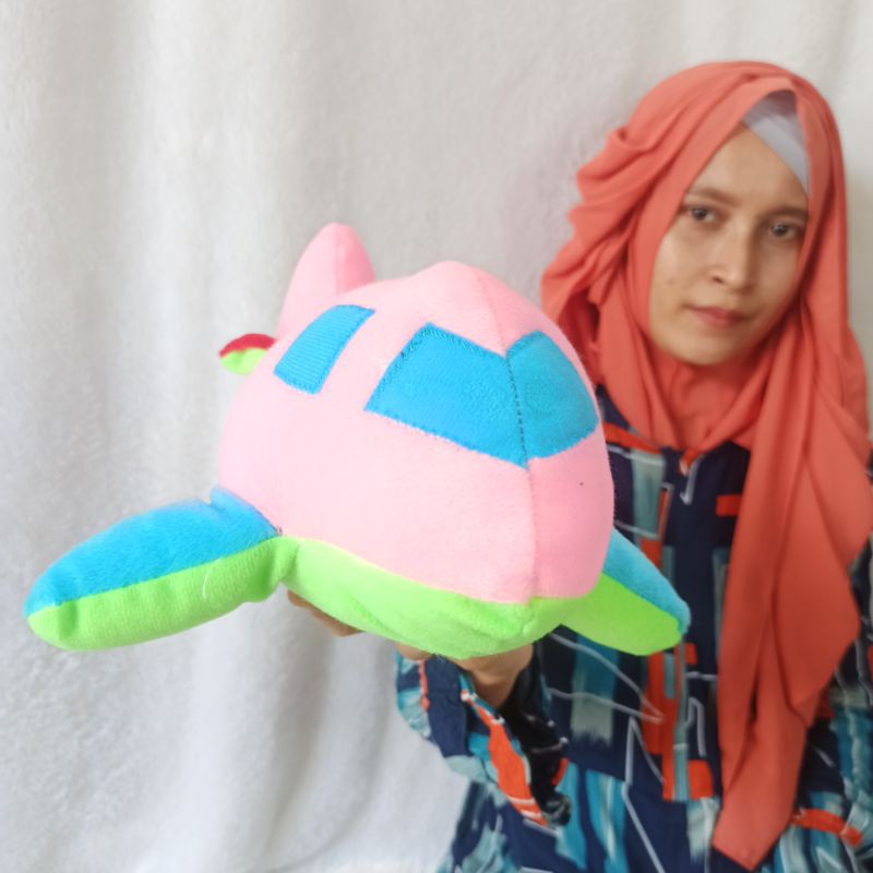 boneka pesawat terbang helli kopter