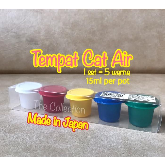 

Farelp | Atk0517Mj Japan 15Ml 5 Pot Tempat Cat Air Wadah Watercolour Muji Kekinian Terlaris