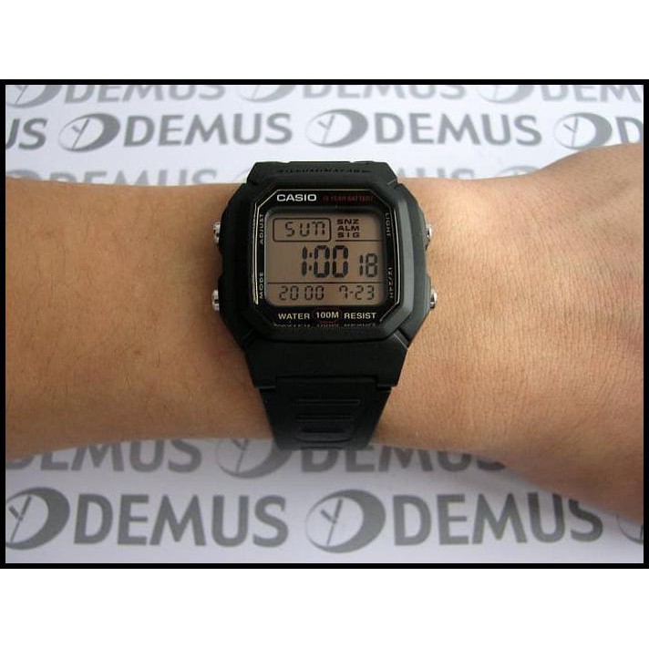 9Tg7 Jam Tangan Casio Original W-800 Pria Sport Casio Jam Tangan Digital Avao