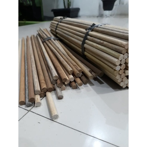 Dowel Kayu Jati // Tangkringan Dowel ( Diameter 8 mm )