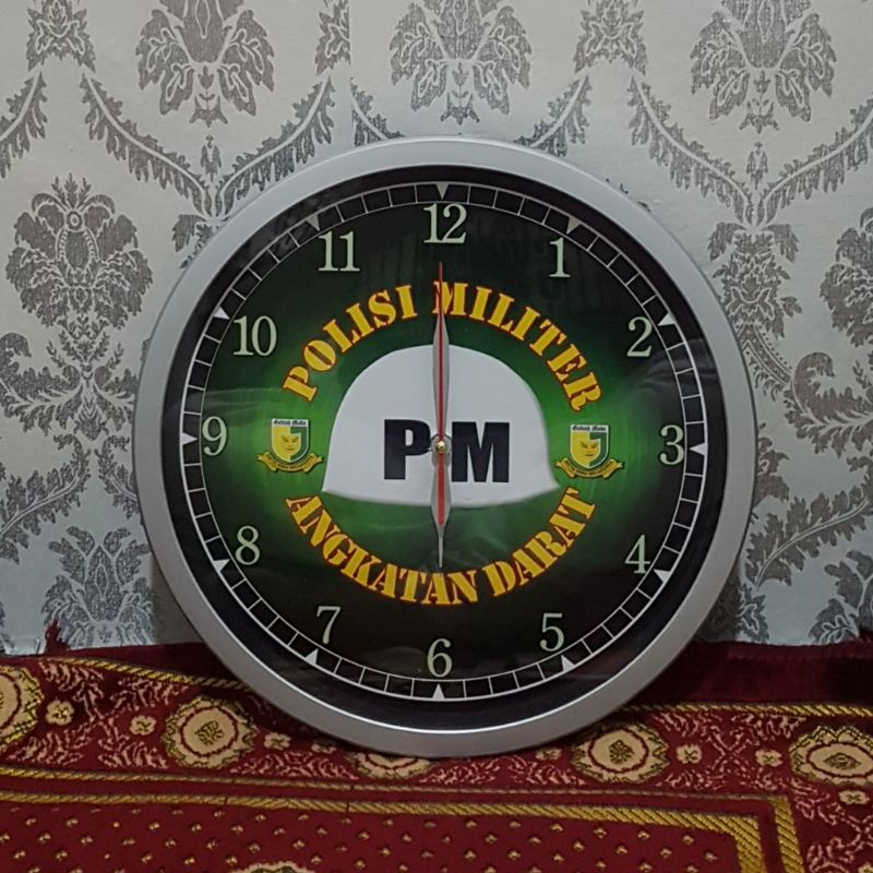 JAM DINDING POLISI MILITER HELM PM