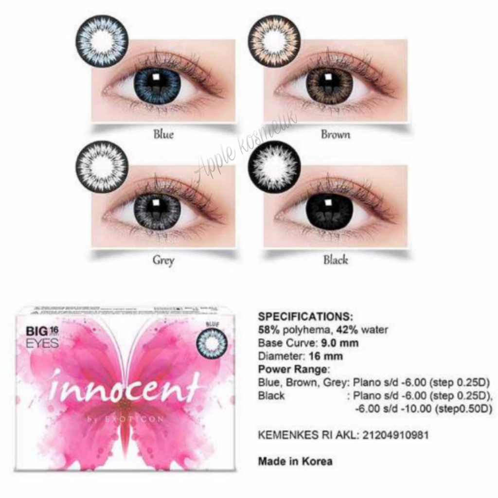 SOFTLENS INNOCENT NORMALY ONLY / SOFTLEN INNOCENT