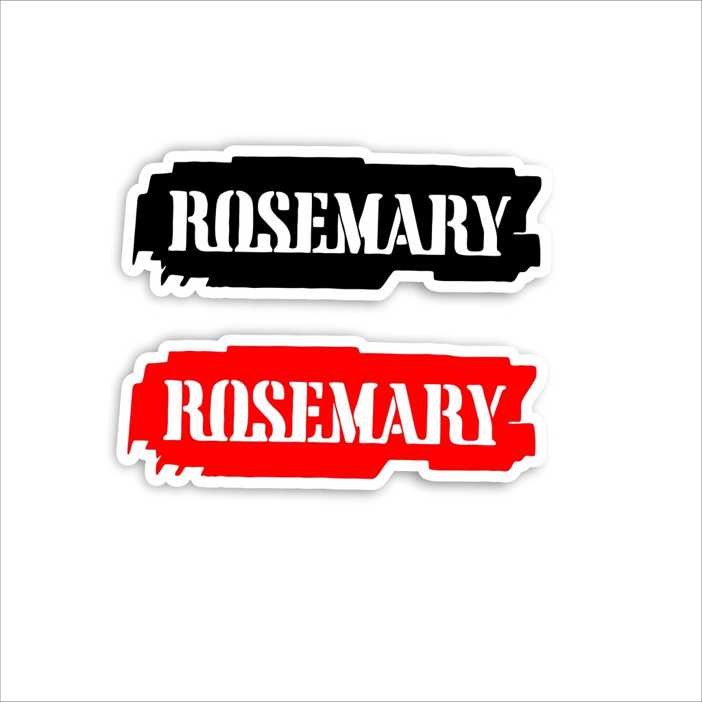 

Stiker Sticker Distro Brand Case Phone rosemary Skate Surf Band Aesthetic Grosir Murah Pop Art Clothing Basic Daily Tumblr Laptop Motor Helm HP Casing Striping Tempel Label Merk Dinding Graftac Vinyl High Quality decal