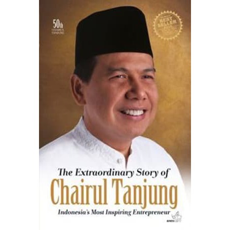 Buku Biografi Chairul Tanjung The Extraordinary Story Of Chairul Tanjung Inggris Hard Cover Shopee Indonesia