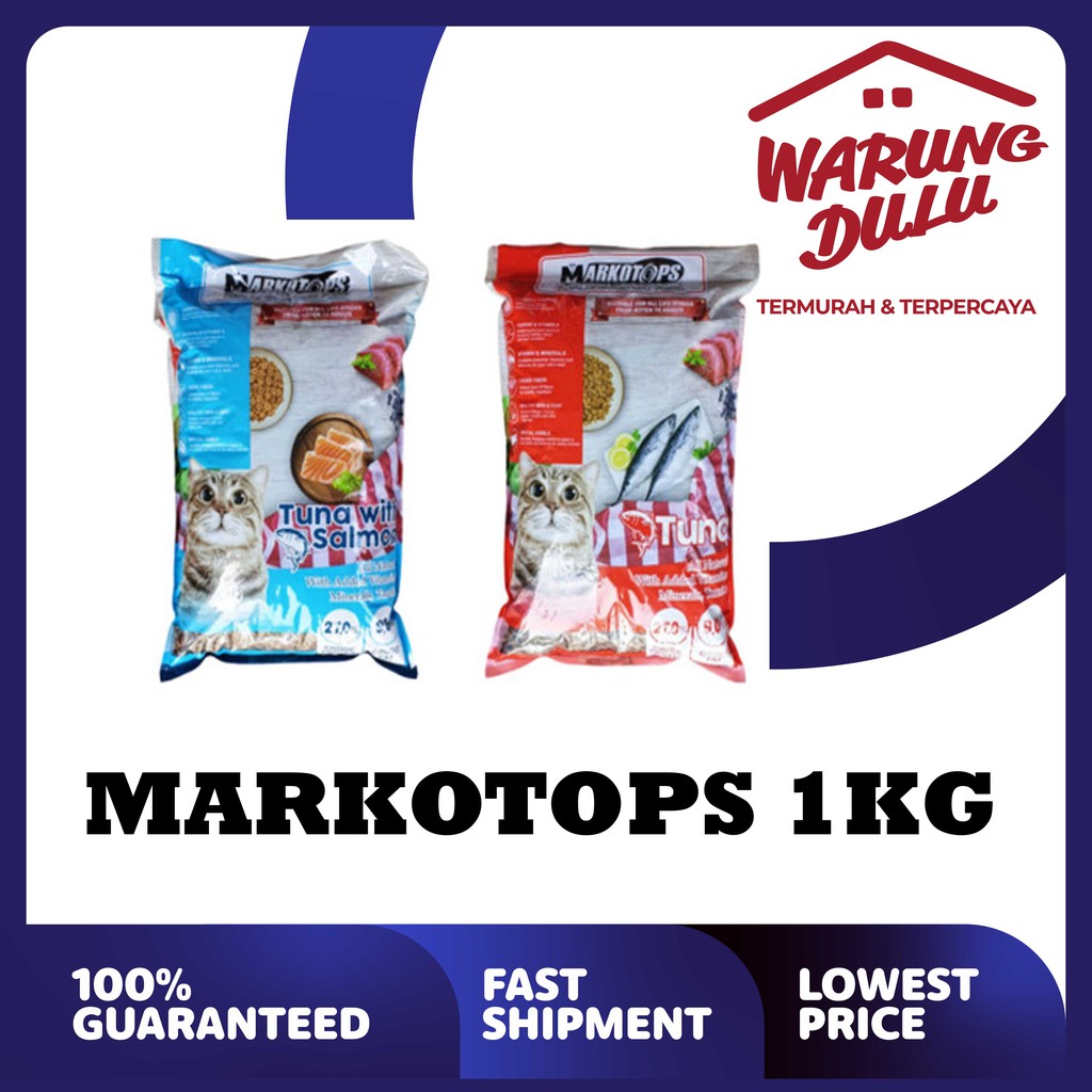 MARKOTOPS TUNA / TUNA SALMON 1KG REPACK