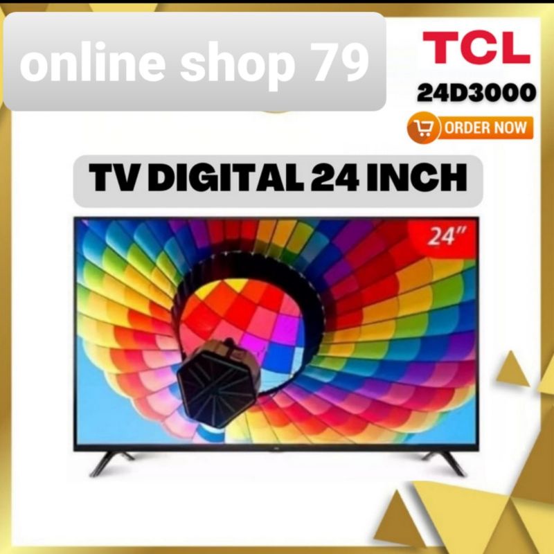 TV TCL LED 24 INCH DI GITAL TV L-24-3000