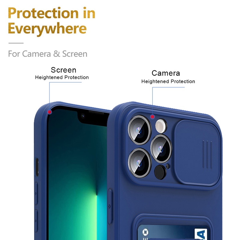 Case Bahan Tpu Multifungsi Dengan Lanyard Untuk Iphone 13 12 11 Pro X Xs Max