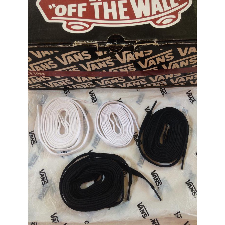 Tali / Laces Sepatu Vans Original Untuk Old Skool & Era / Authentic