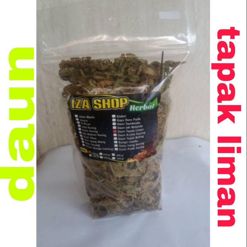 

Daun Tapak liman kering 100gr