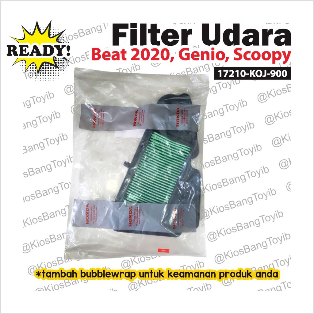 Filter Saringan Udara Genio Beat 2020 Beat Street 2020 Scoppy 2021 (17210-KOJ)