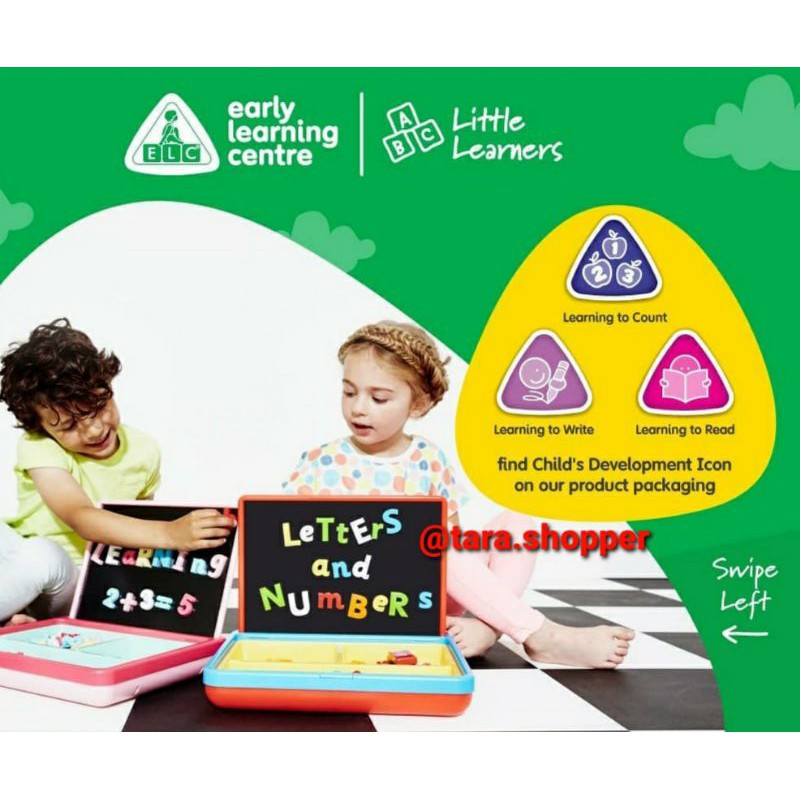 ELC magnetic play center / mainan papan tulis