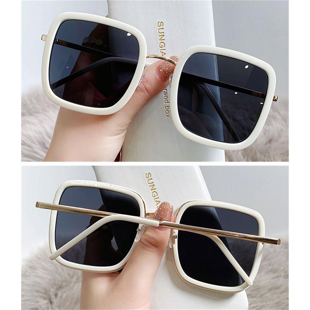 Lily Oversized Sunglasses Fashion UV400 Kotak Pria Shades