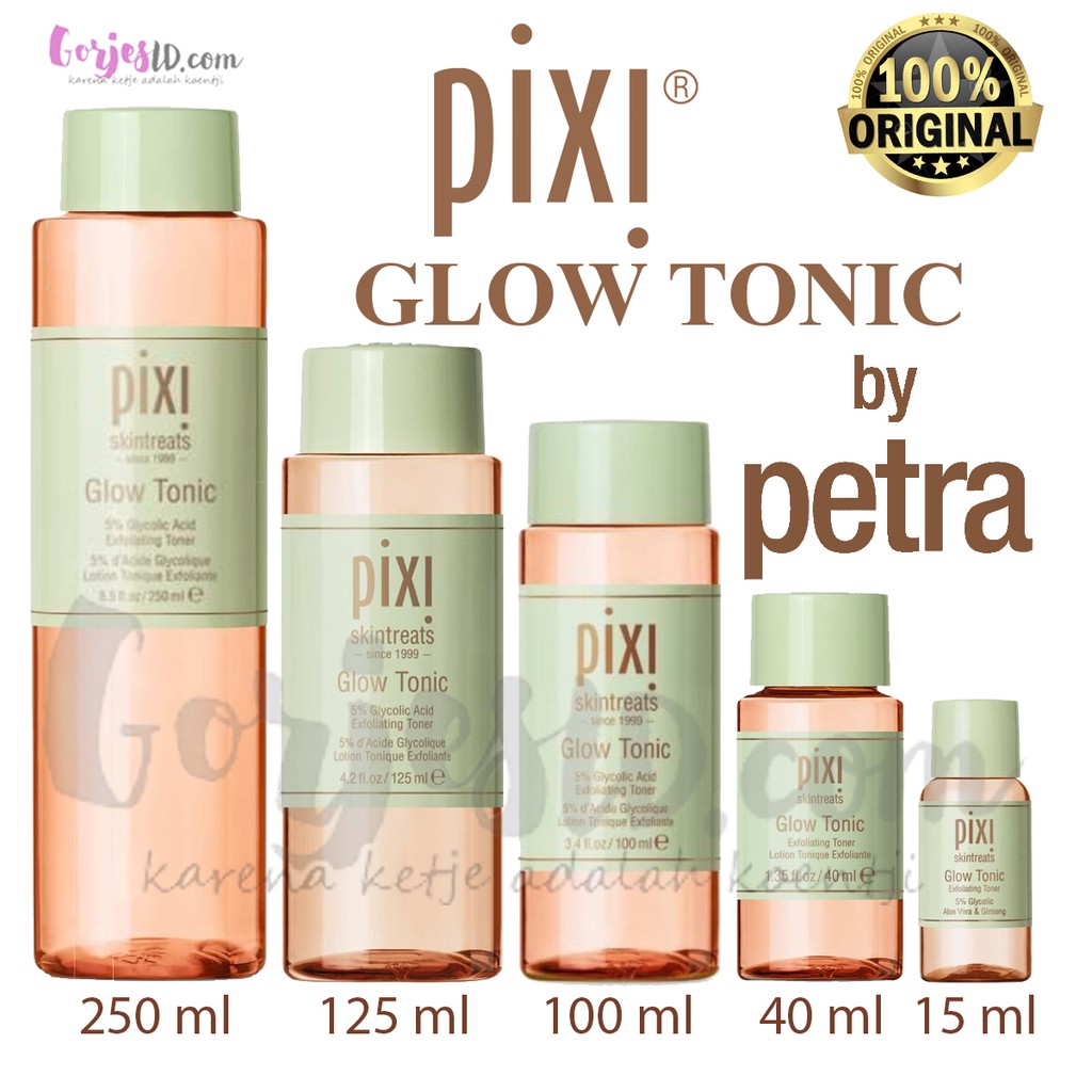 Pixi Glow Tonic Real size Original