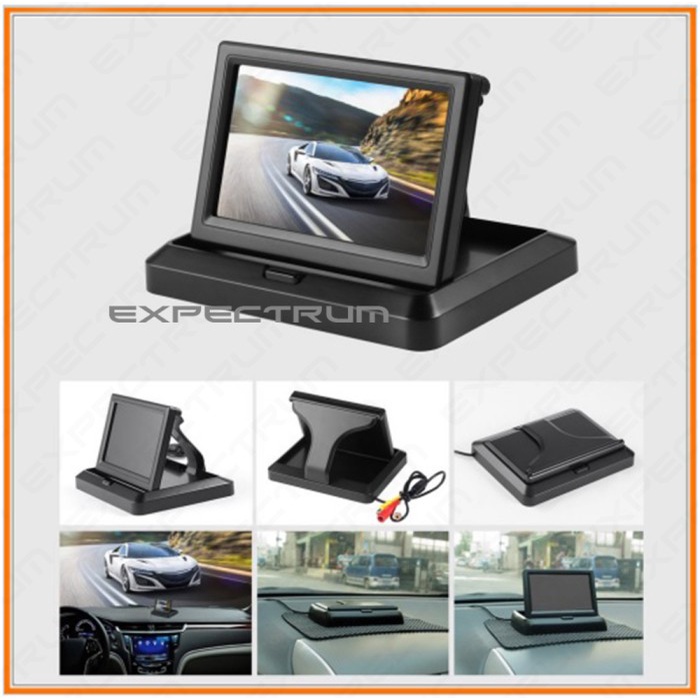 MONITOR TV LIPAT 5 INCH - PAKET MONITOR TV 5 INCH & KAMERA LED