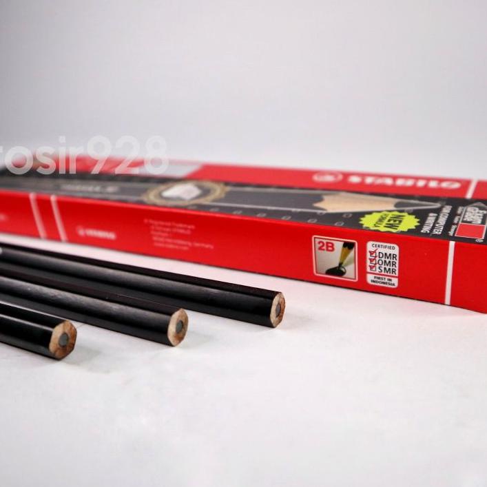 

Recommended (Per 12) Pencil / Pensil Serut Stabilo Hitam Exam Grade 2B JU7,,
